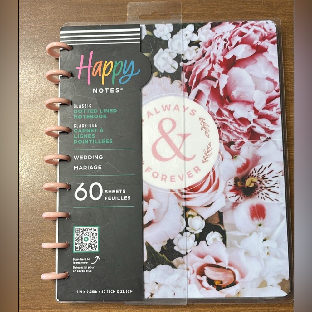 Happy Planner Wedding Notebook - brand new